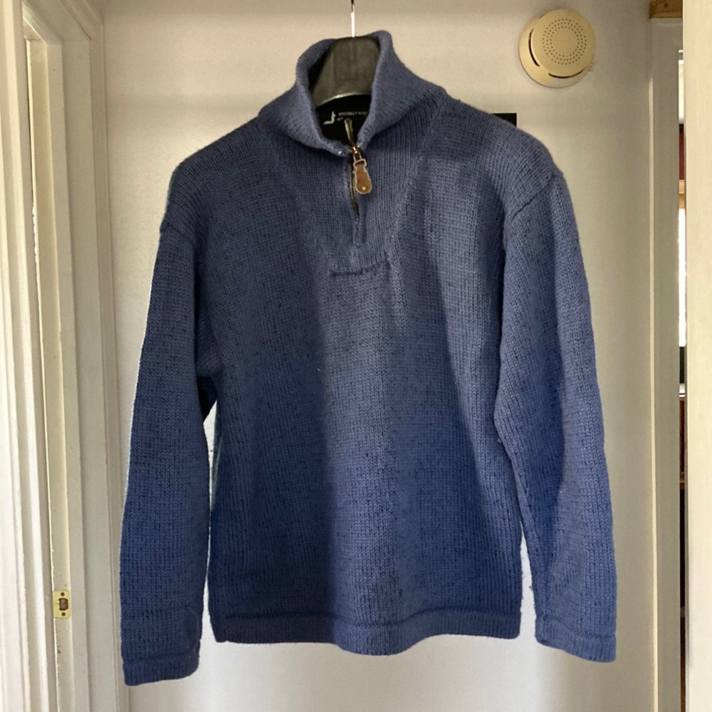 100% Peruvian alpaca wool vintage sweater